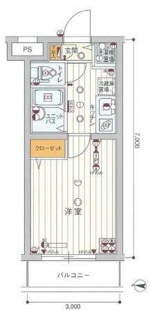 GENOVIA中野・都立家政の物件間取画像